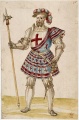 'A knight with pole-hammer' PublicDomain.jpg