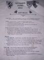 Site rules from September Crown 2002 page 1, photo by J.d. Johann Shush