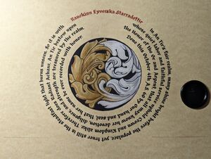 Or & Argent of An Tir for Countess Rauokinn