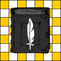 Badge, square version