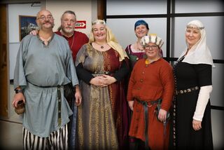 Disa and her current and former associates at Glymm Mere Yule 2025